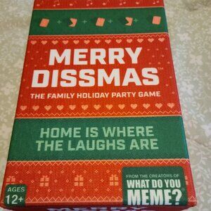 MERRY DISMISS GAME FAMILY HOLIDAY PARTY AGE 12 +